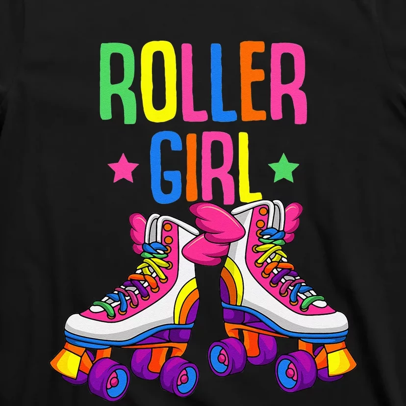 Roller Girl Roller Skates Skating T-Shirt