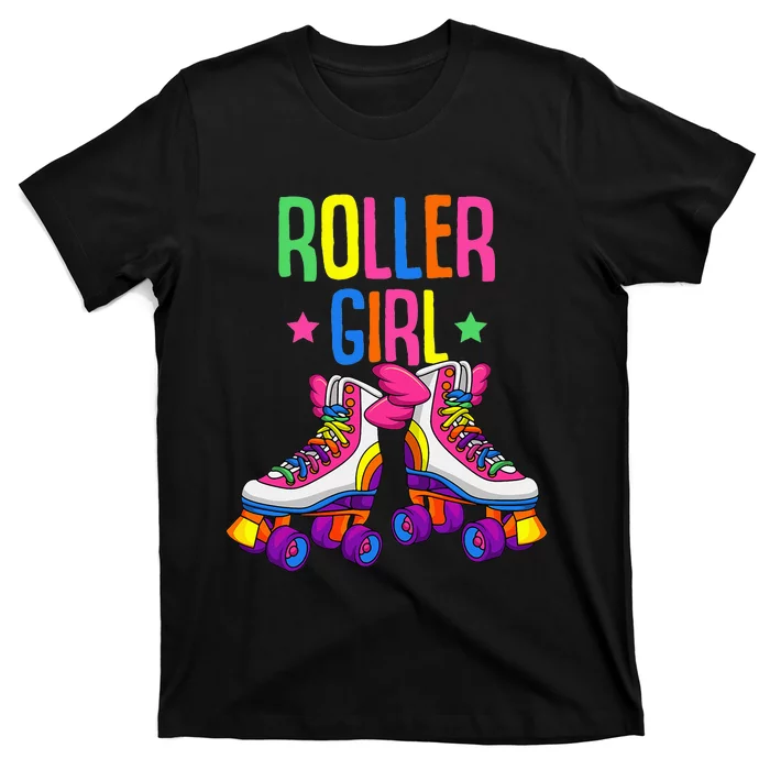 Roller Girl Roller Skates Skating T-Shirt