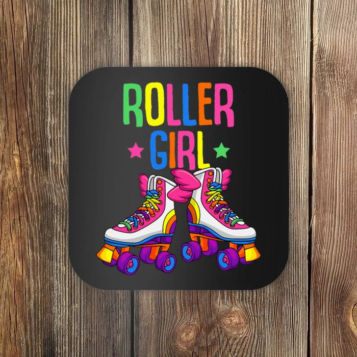 Roller Girl Roller Skates Skating Coaster