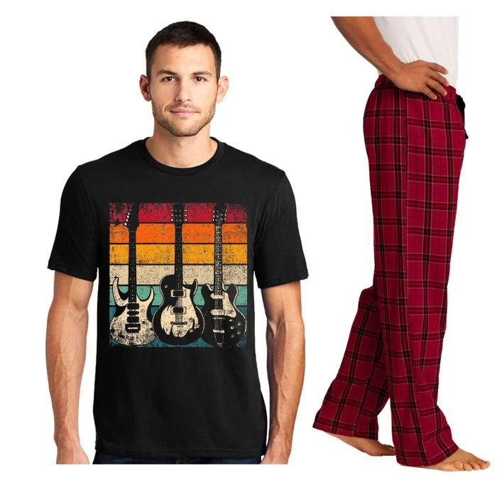 Retro Guitar Pajama Set