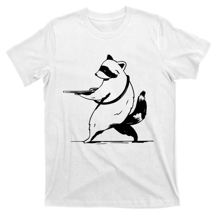 Raccoon Gun T-Shirt