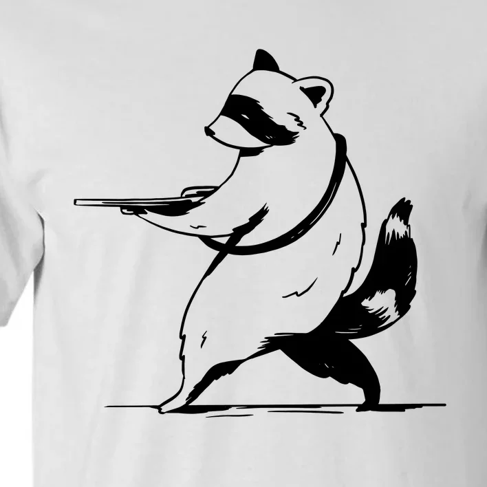 Raccoon Gun Tall T-Shirt