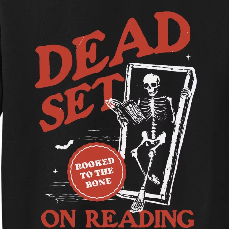 Retro Ghost Reading Books Sweatshirt