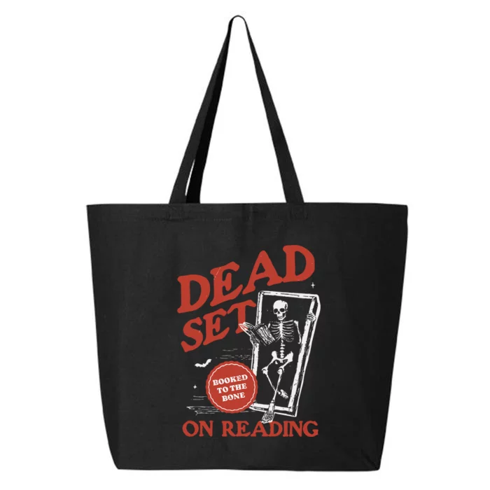 Retro Ghost Reading Books 25L Jumbo Tote