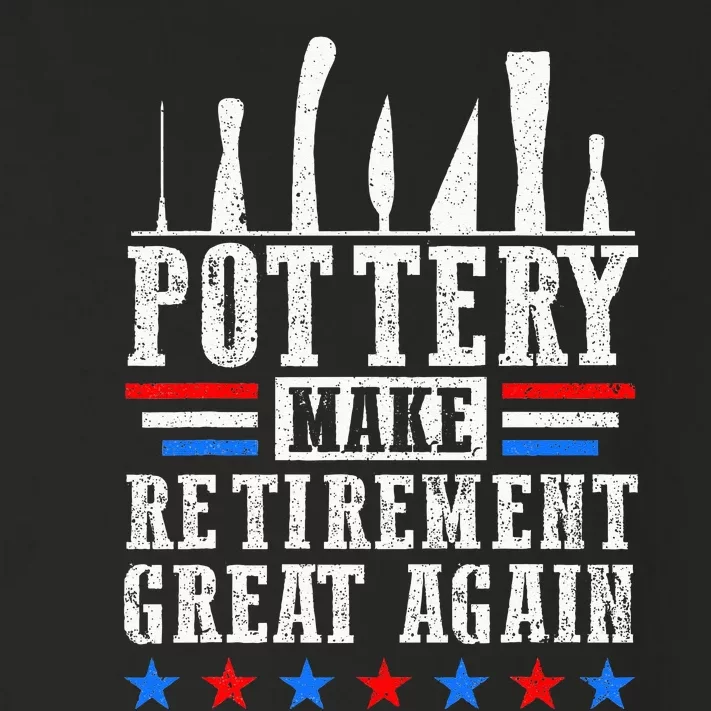 Retiret Great Retired Potter Pottery Artist Toddler Long Sleeve Shirt