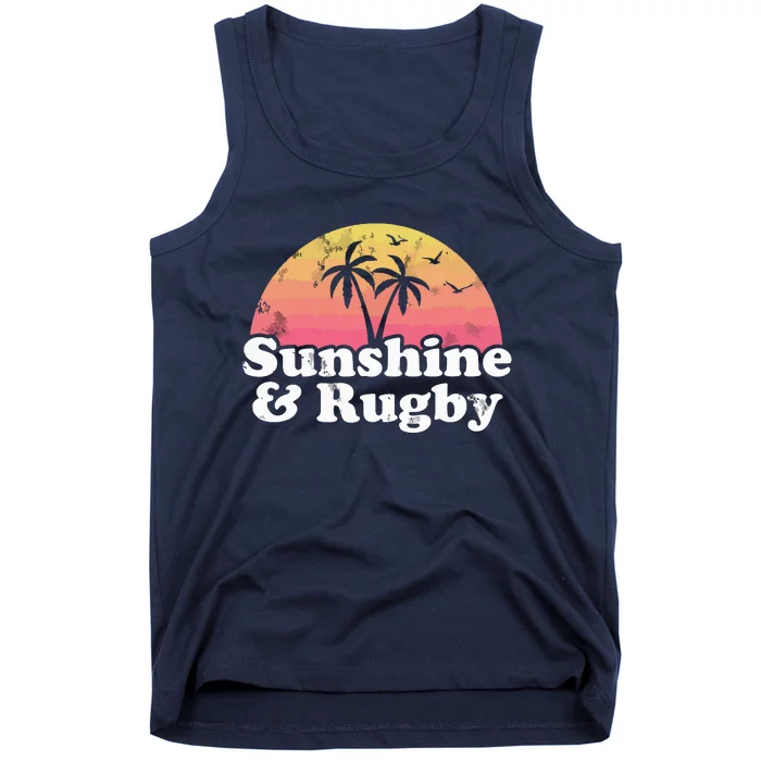 Rugby Gift Sunshine And Rugby Tank Top