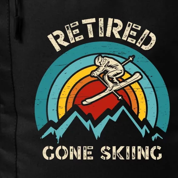 Retired Gone Skiing For An Alpine Skier Daily Commute Backpack