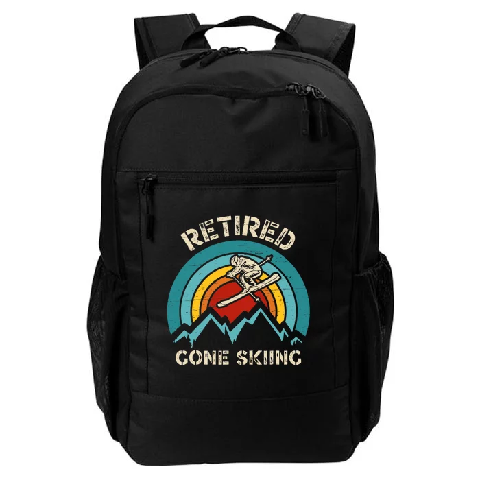 Retired Gone Skiing For An Alpine Skier Daily Commute Backpack