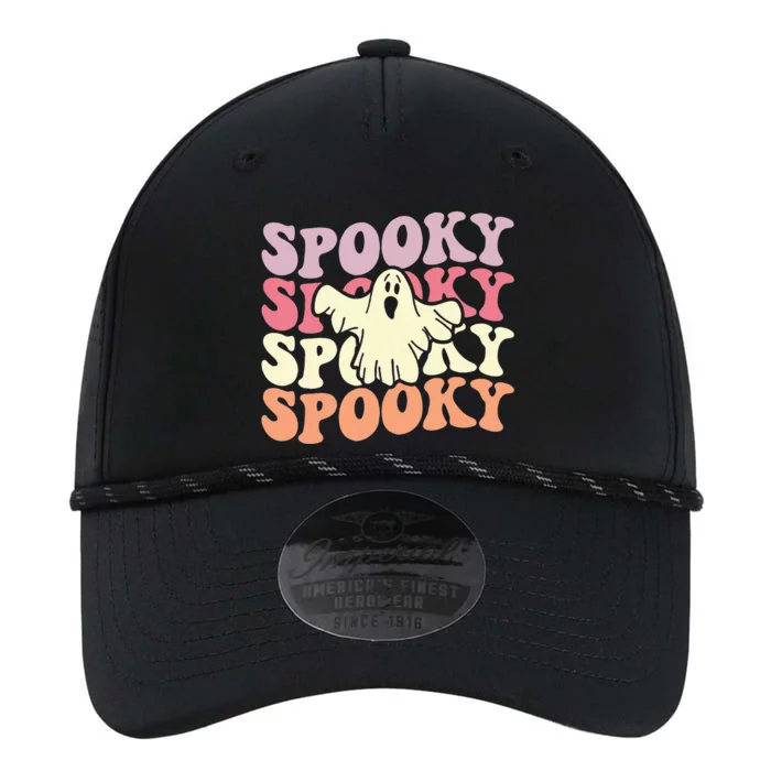 Retro Groovy Spooky Ghost Boo Halloween Costume Scary Performance The Dyno Cap