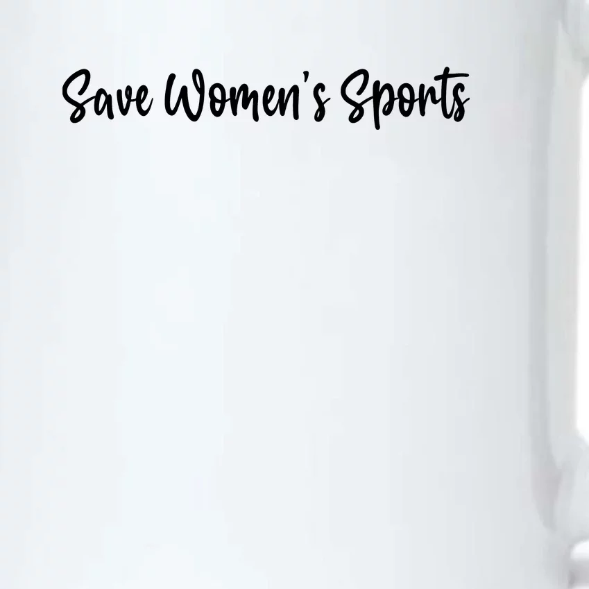 Save Womens Sports Riley Gaines Black Color Changing Mug