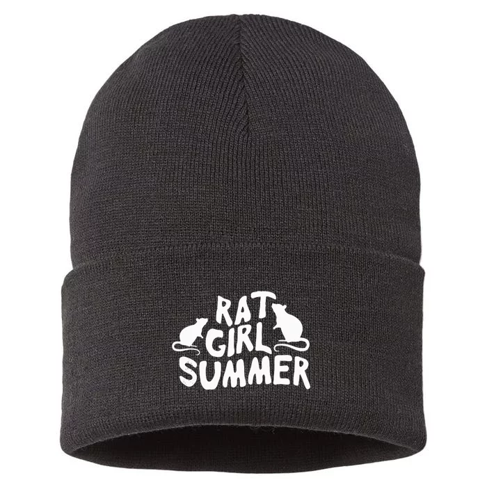 Rat Girl Summer Sustainable Knit Beanie