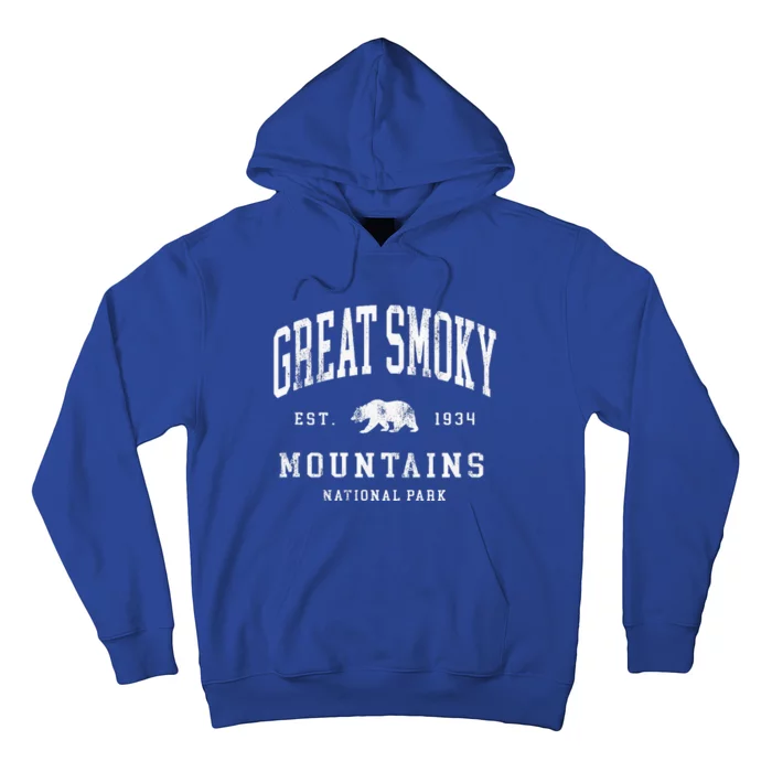 Retro Great Smoky Mountains National Park Hoodie