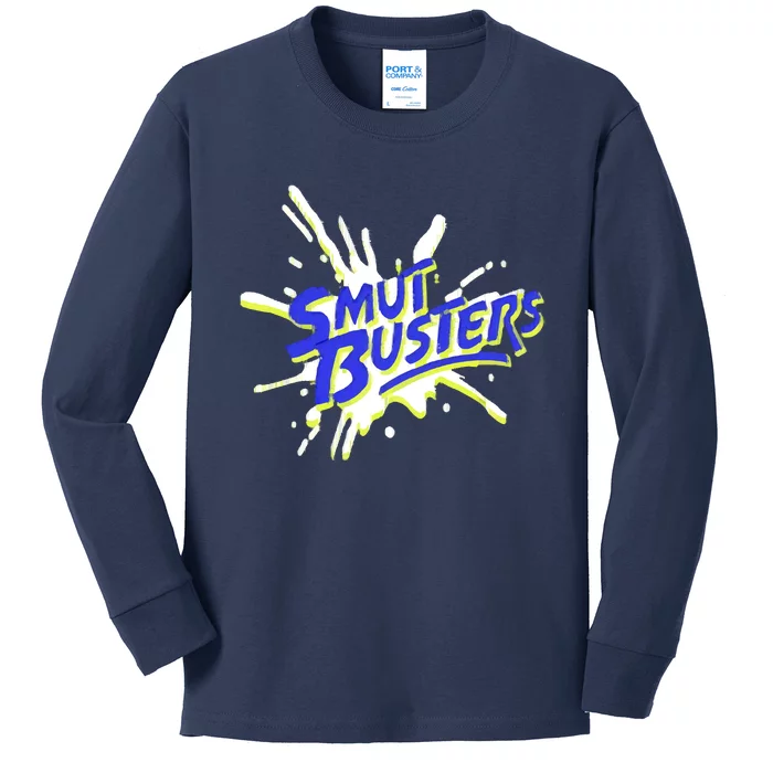 Righteous Gemstones Smut Busters Kids Long Sleeve Shirt