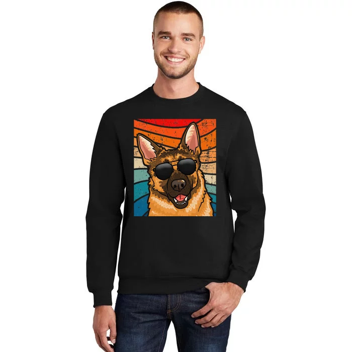 Retro German Shepherd German Shepherd Dog Sweatshirt