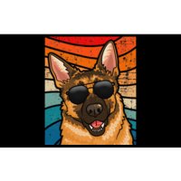 Retro German Shepherd German Shepherd Dog Bumper Sticker