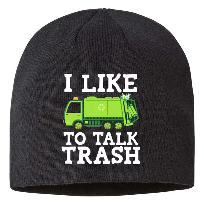 Recycling Garbage Truck Trash Collector Recycle Earth Day 8 1/2in Sustainable Knit Beanie