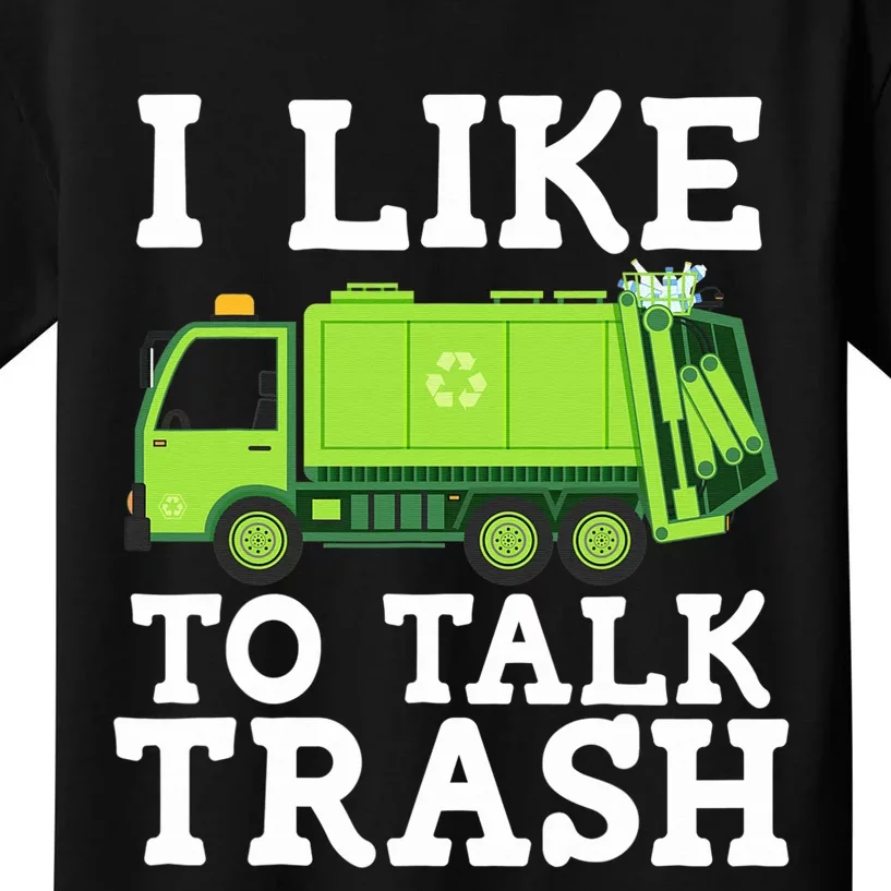 Recycling Garbage Truck Trash Collector Recycle Earth Day Kids T-Shirt