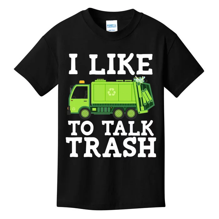 Recycling Garbage Truck Trash Collector Recycle Earth Day Kids T-Shirt