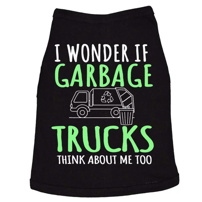 Recycling Garbage Truck Trash Collector Recycle Earth Day Doggie Tank