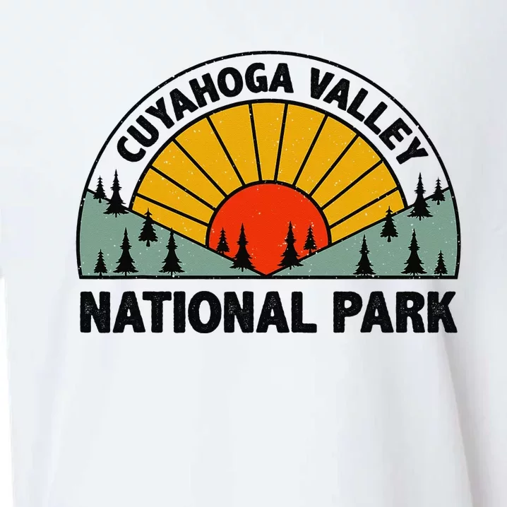 Retro Graphic Travel Lovers Cuyahoga Valley National Park Sueded Cloud Jersey T-Shirt