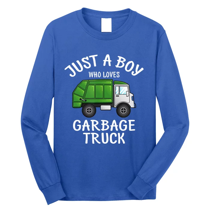 Recycling Garbage Truck Recycle Trash Collector Earth Day Gift Long Sleeve Shirt