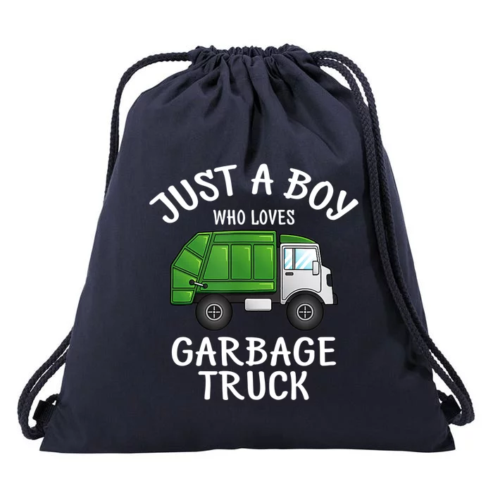 Recycling Garbage Truck Recycle Trash Collector Earth Day Gift Drawstring Bag