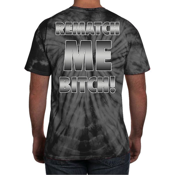 Ryan Garcia Tanks 1 Fan Rematch Me Bitch Front & Back Tie-Dye T-Shirt