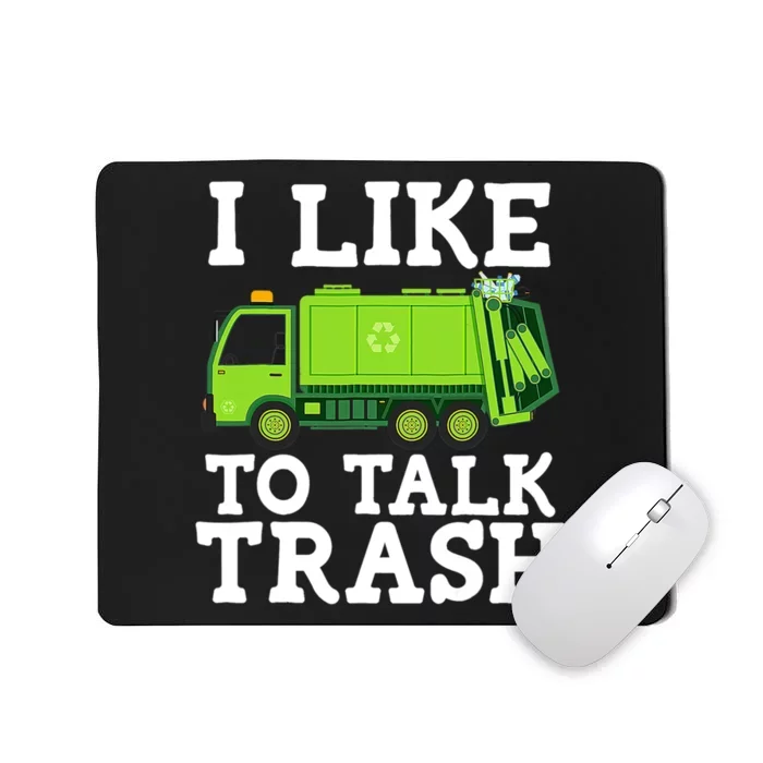 Recycling Garbage Truck Trash Collector Recycle Earth Day Mousepad