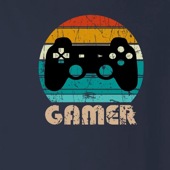 Retro Gamer Video Games Player Gaming Boys Teens Men Toddler Long Sleeve Shirt