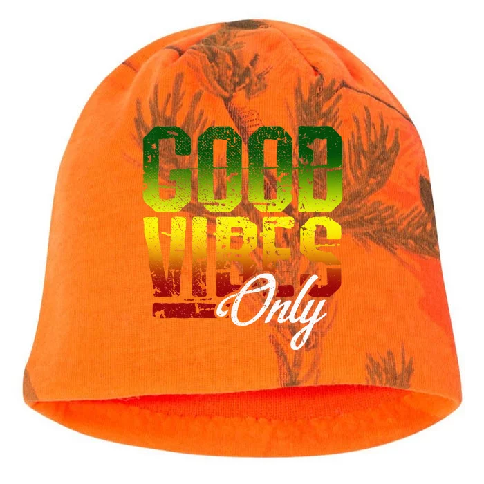 Reggae Good Vibes Only Jamaica One Love Rasta Kati - Camo Knit Beanie