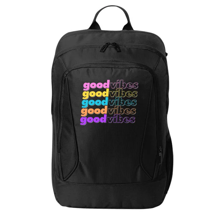 Retro Good Vibes City Backpack