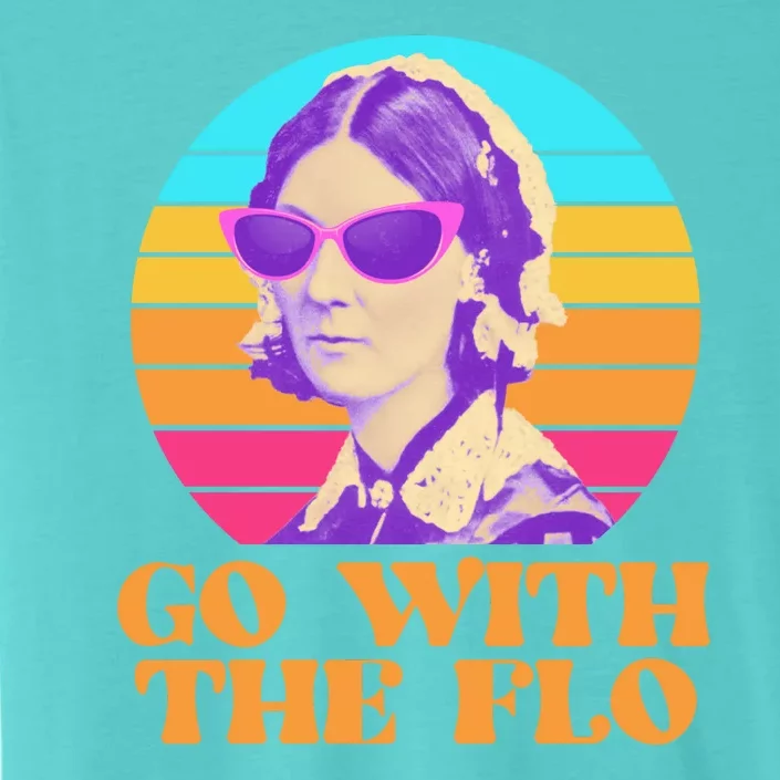 Retro Go With The Flow Nurse Practitioner Florence Nightingale ChromaSoft Performance T-Shirt