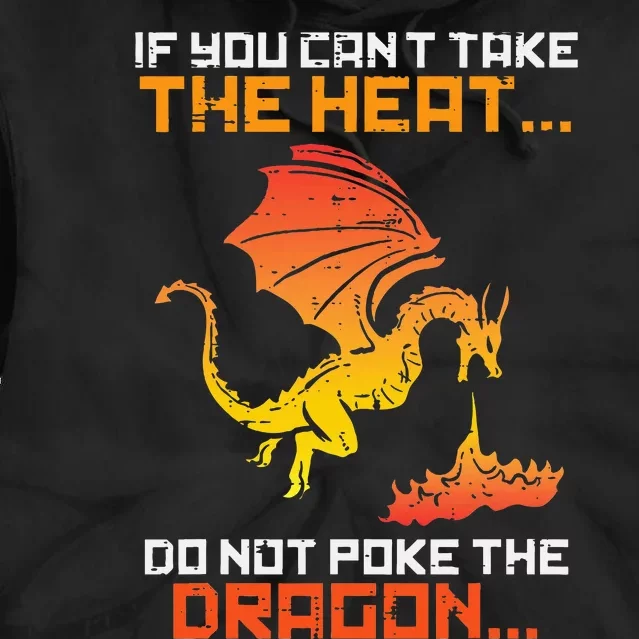 Rpg Gamer You Cant Take The Heat Tie Dye Hoodie