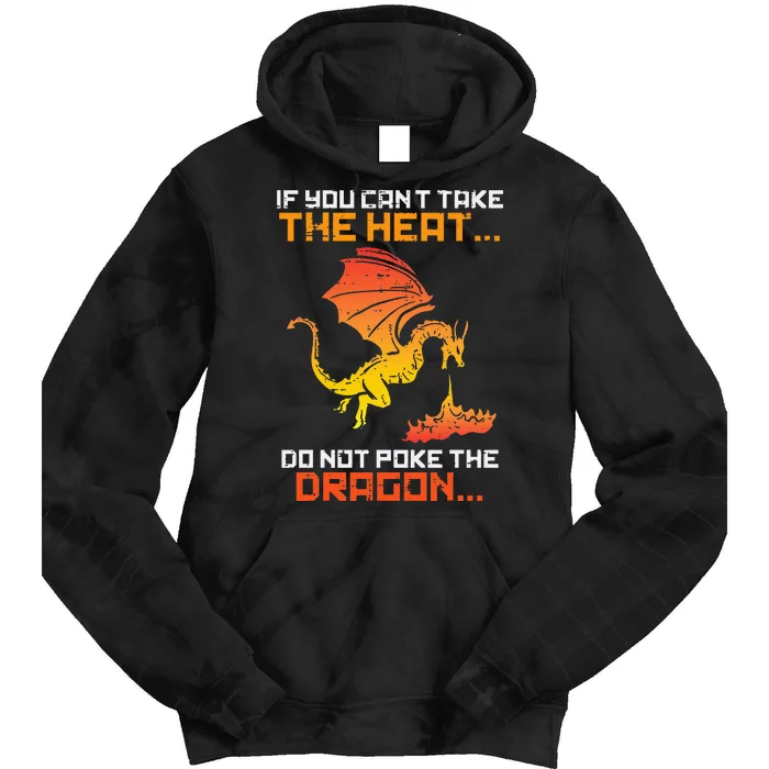 Rpg Gamer You Cant Take The Heat Tie Dye Hoodie