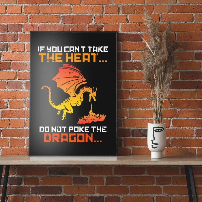 Rpg Gamer You Cant Take The Heat Funny Poster