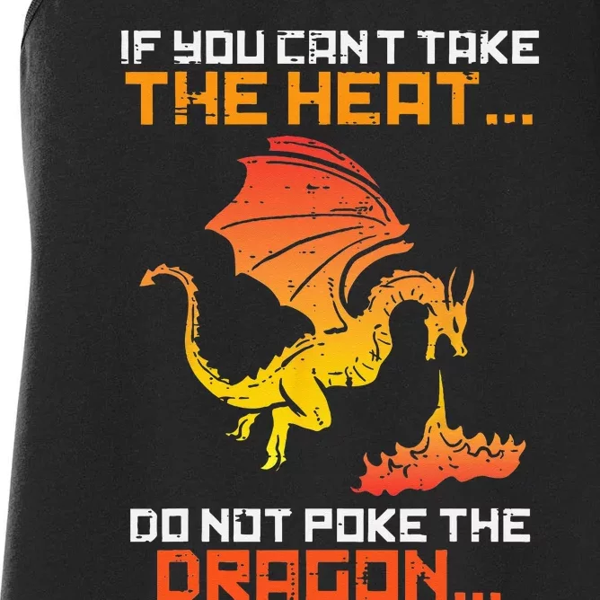 Rpg Gamer You Cant Take The Heat Funny Women's Racerback Tank