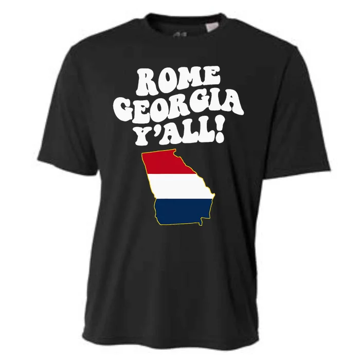 Rome Georgia YAll Ga Southern Vacation Cooling Performance Crew T-Shirt