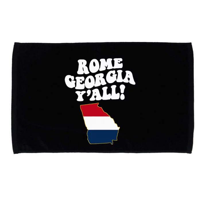 Rome Georgia YAll Ga Southern Vacation Microfiber Hand Towel