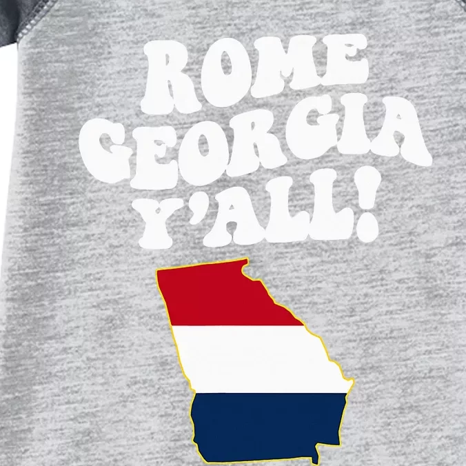 Rome Georgia YAll Ga Southern Vacation Infant Baby Jersey Bodysuit