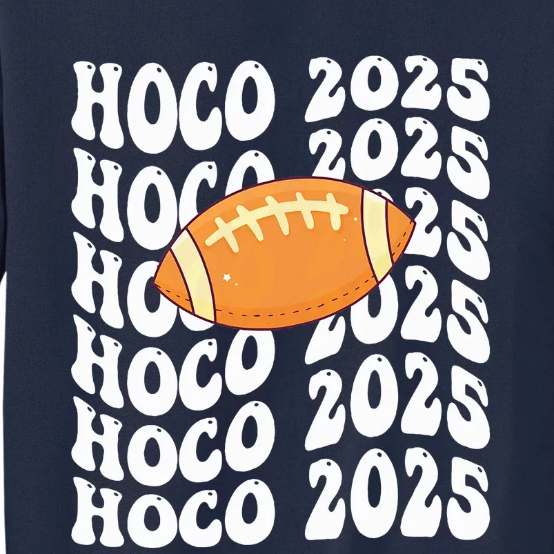 Retro Hoco 2025 Homecoming School Reunion Tall Sweatshirt