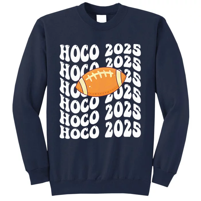 Retro Hoco 2025 Homecoming School Reunion Tall Sweatshirt