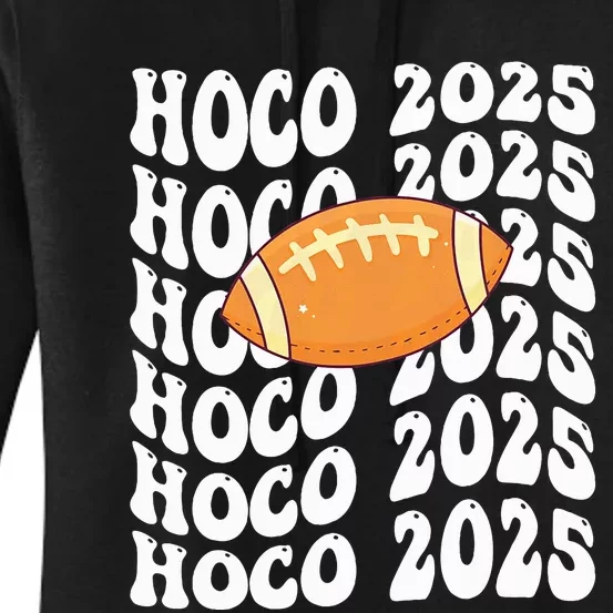 Retro Hoco 2025 Homecoming School Reunion Women's Pullover Hoodie