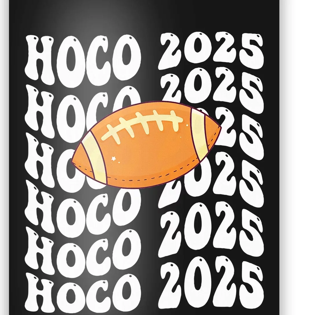 Retro Hoco 2025 Homecoming School Reunion Poster