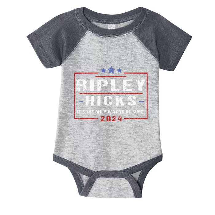 Ripley Hicks 2024 retro t's The Only Way to Be Sure Infant Baby Jersey Bodysuit