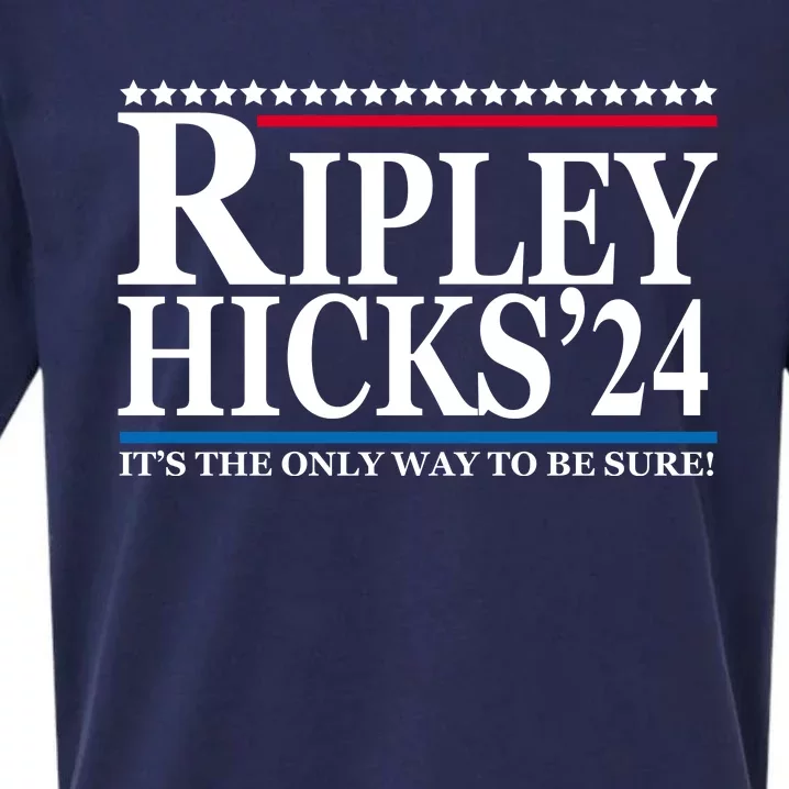 Ripley Hicks 2024 It's The Only Way To Be Sure Sueded Cloud Jersey T-Shirt