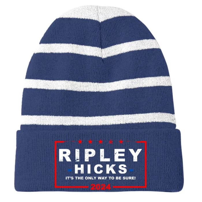 Ripley Hicks 2024 Election Striped Beanie with Solid Band