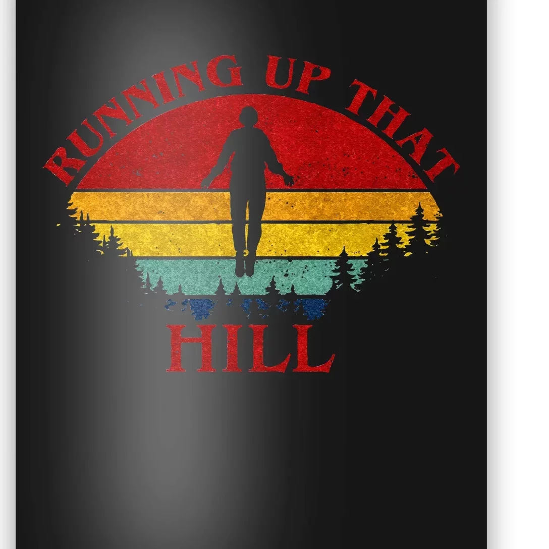 Running Hill 80s Maxs Poster