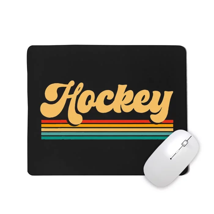 Retro Hockey Apparel Hockey Mousepad