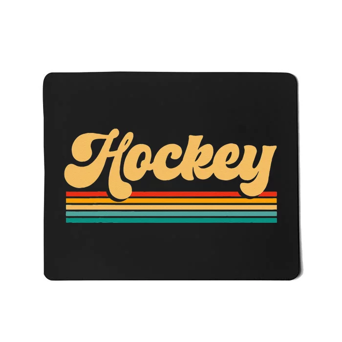 Retro Hockey Apparel Hockey Mousepad