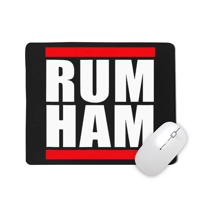 Rum Ham Blue Small Us Mousepad